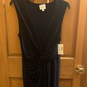 Blue bodycon dress